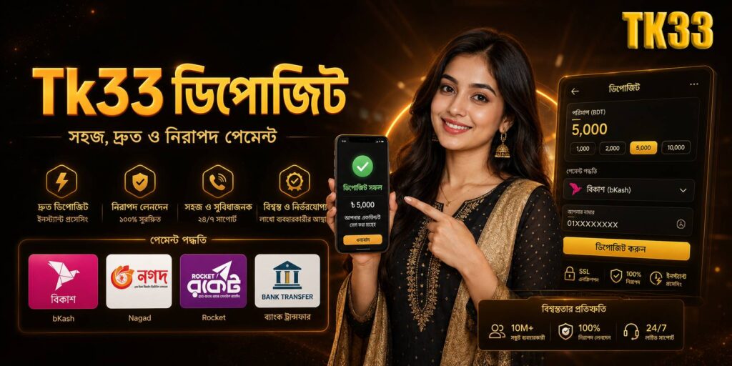 Tk33 ডিপোজিট